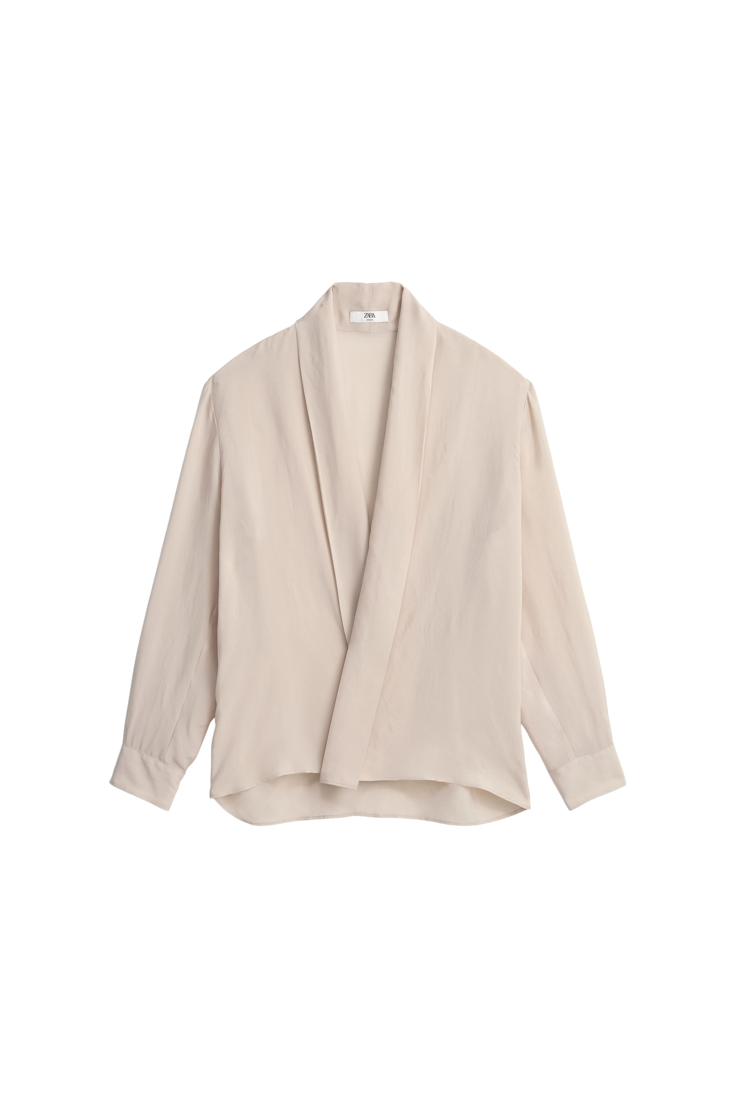 %100 CUPRO KİMONO GÖMLEK