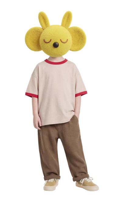 T-SHIRT WITH CONTRAST PIPING - Mid-ecru by Zara