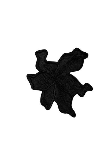 FALDA SEMITRANSPARENTE PUNTO ESTRUCTURA - Negro de Zara