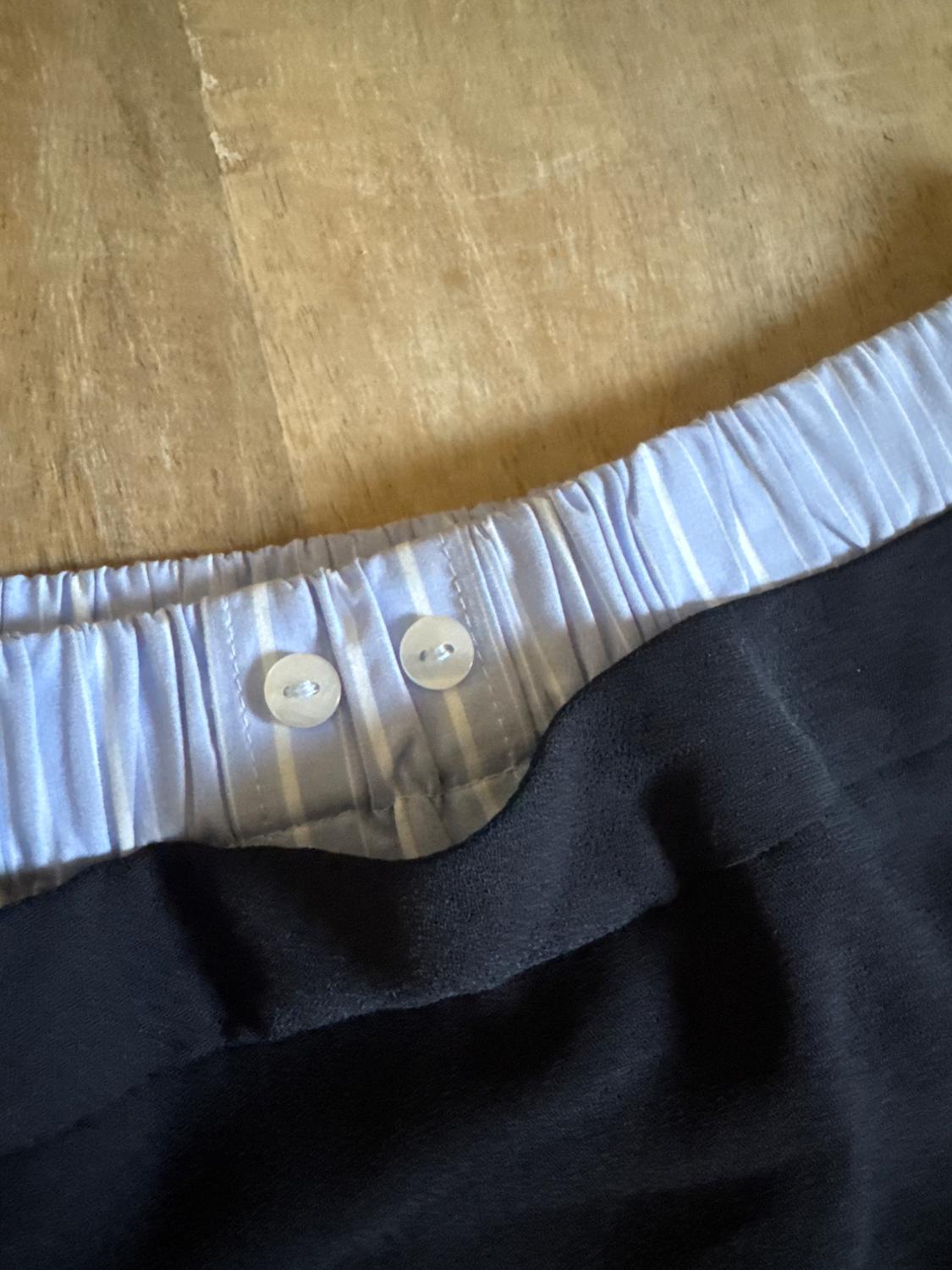 MIDI SKIRT WITH DOUBLE WAIST - Image 5