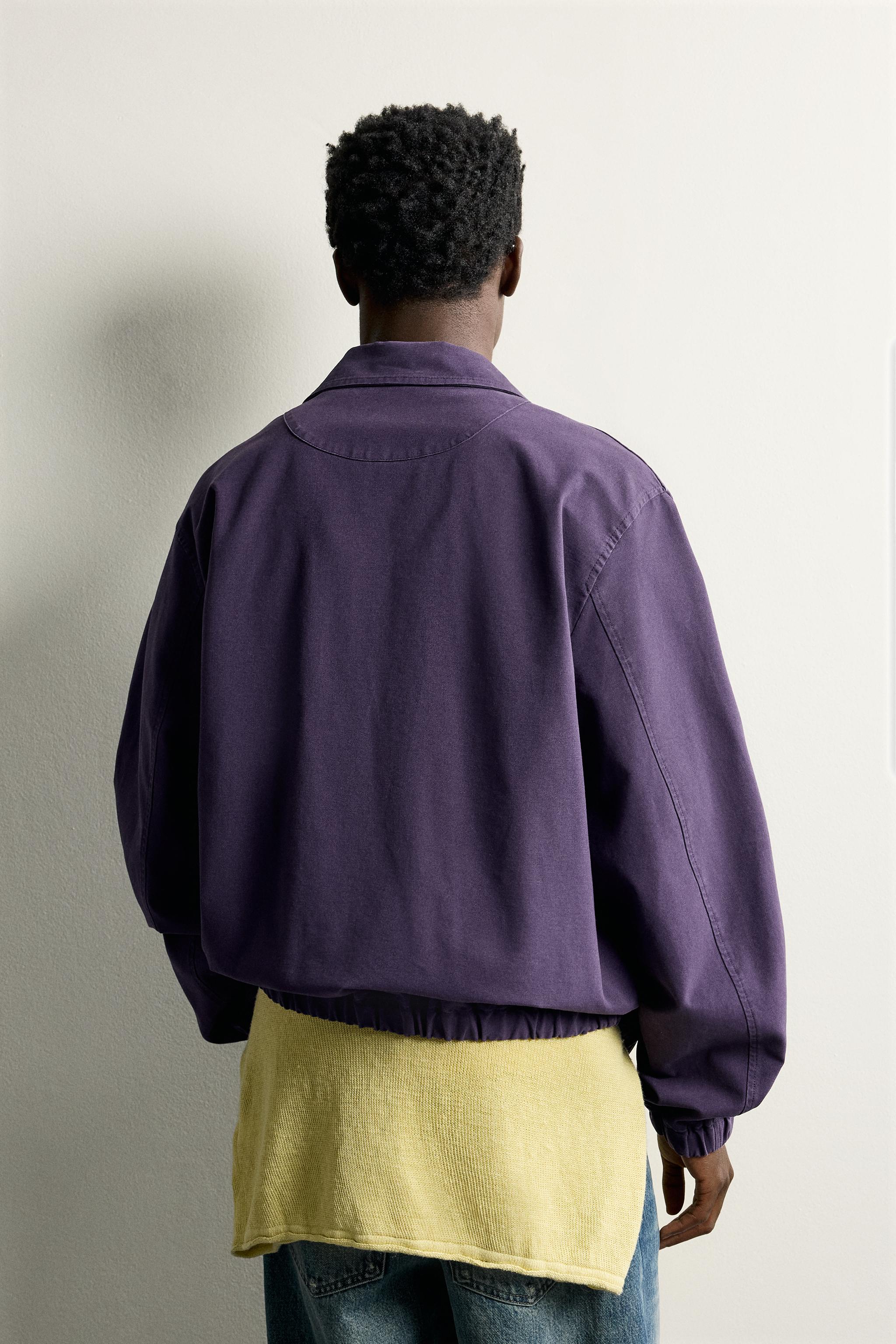 COTTON REGULAR FIT JACKET