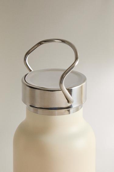 BOUTEILLE ACIER LAQUÉ INOXYDABLE - Écru de Zara - Image 3