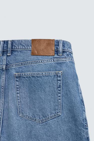 REGULAR FIT DENIM BERMUDA SHORTS - Light blue by Zara - Image 9