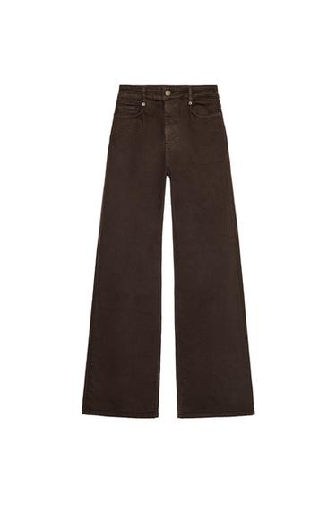 ZW COLLECTION HIGH-WAIST WIDE LEG JEANS