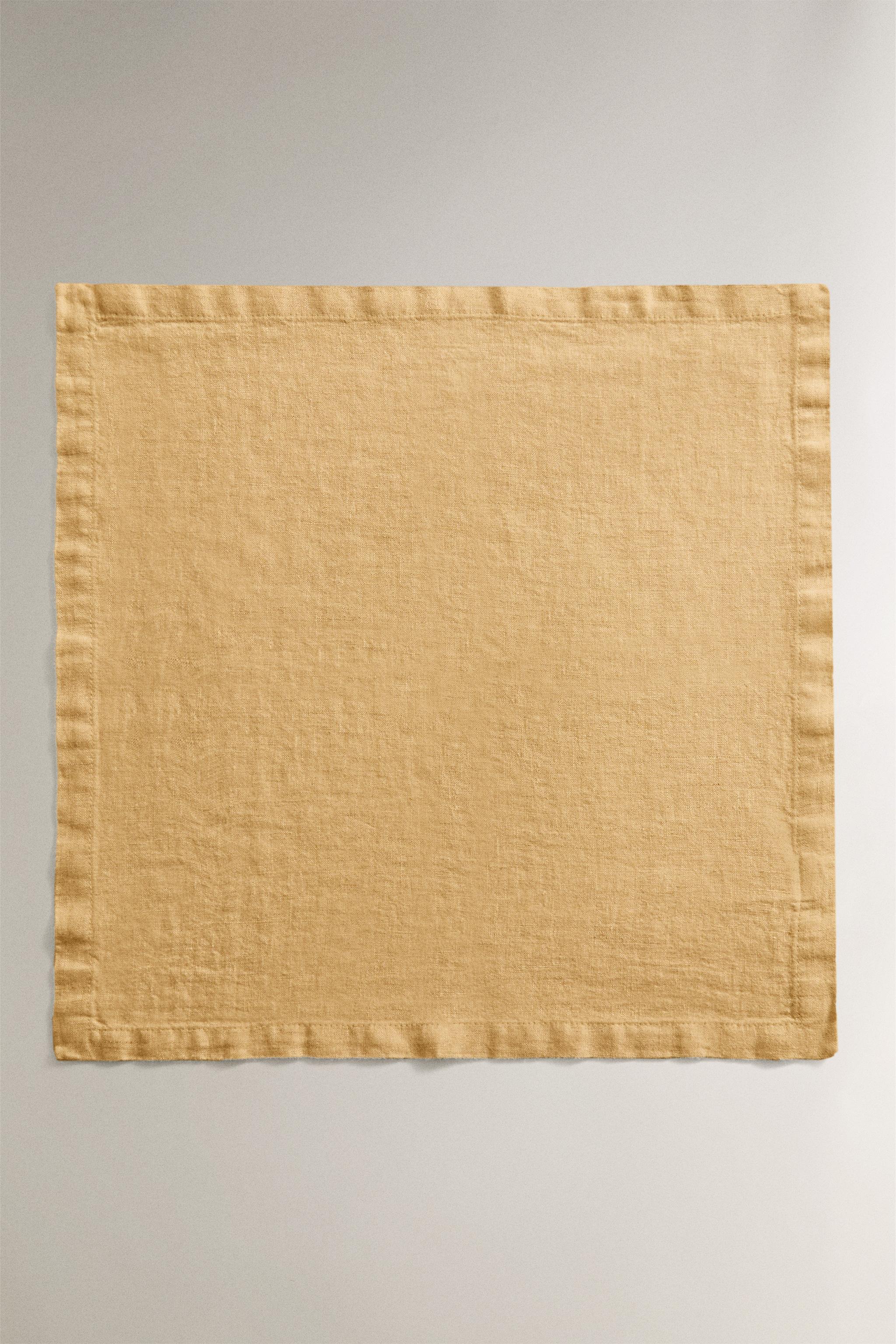 SET OF WASHED LINEN NAPKINS (SET OF 2)