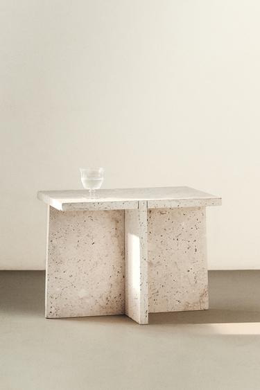 SIDETABLE 01 - Steingrau von Zara