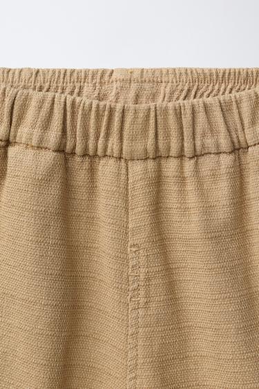 SHORT RUSTIQUE - Sable de Zara - Image 2