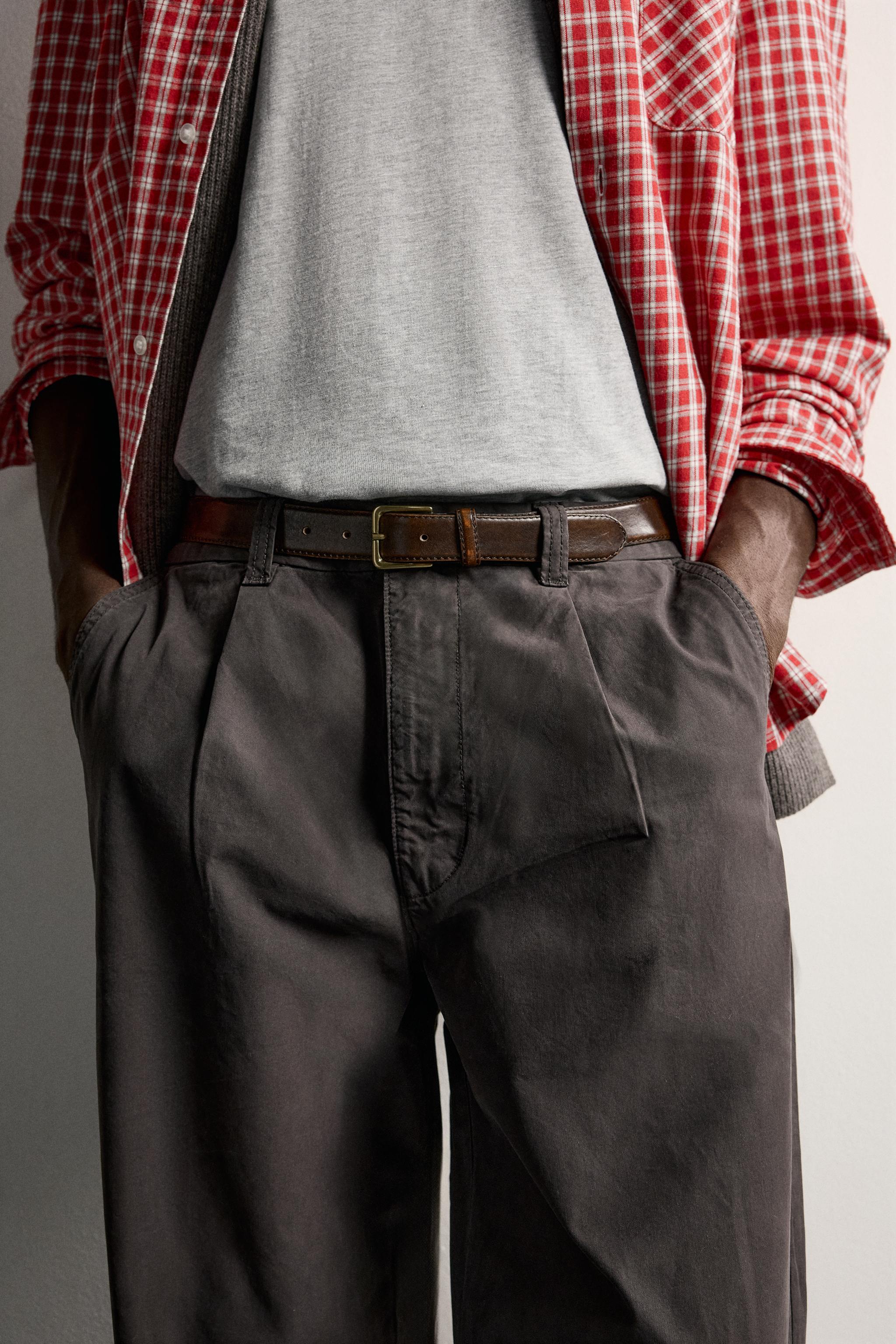 PANTALON CHINO RELAXED FIT PLIS