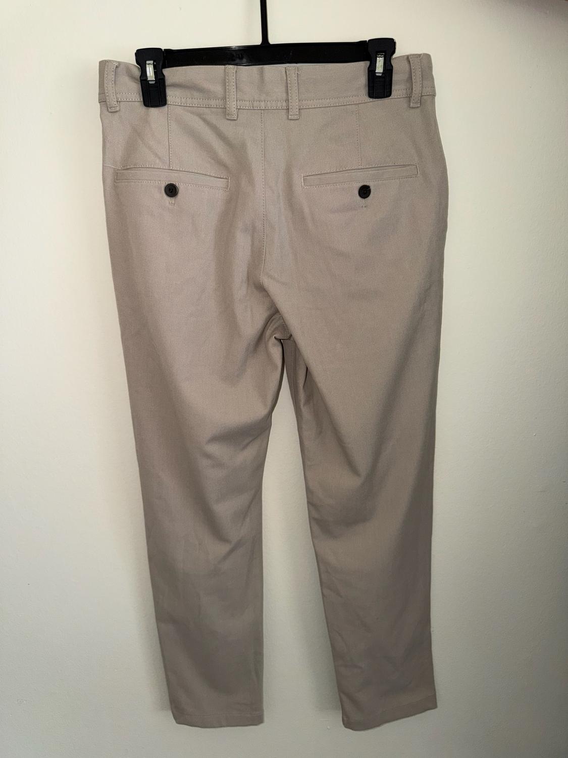 TEXTURED STRETCH PANTS - Image 2