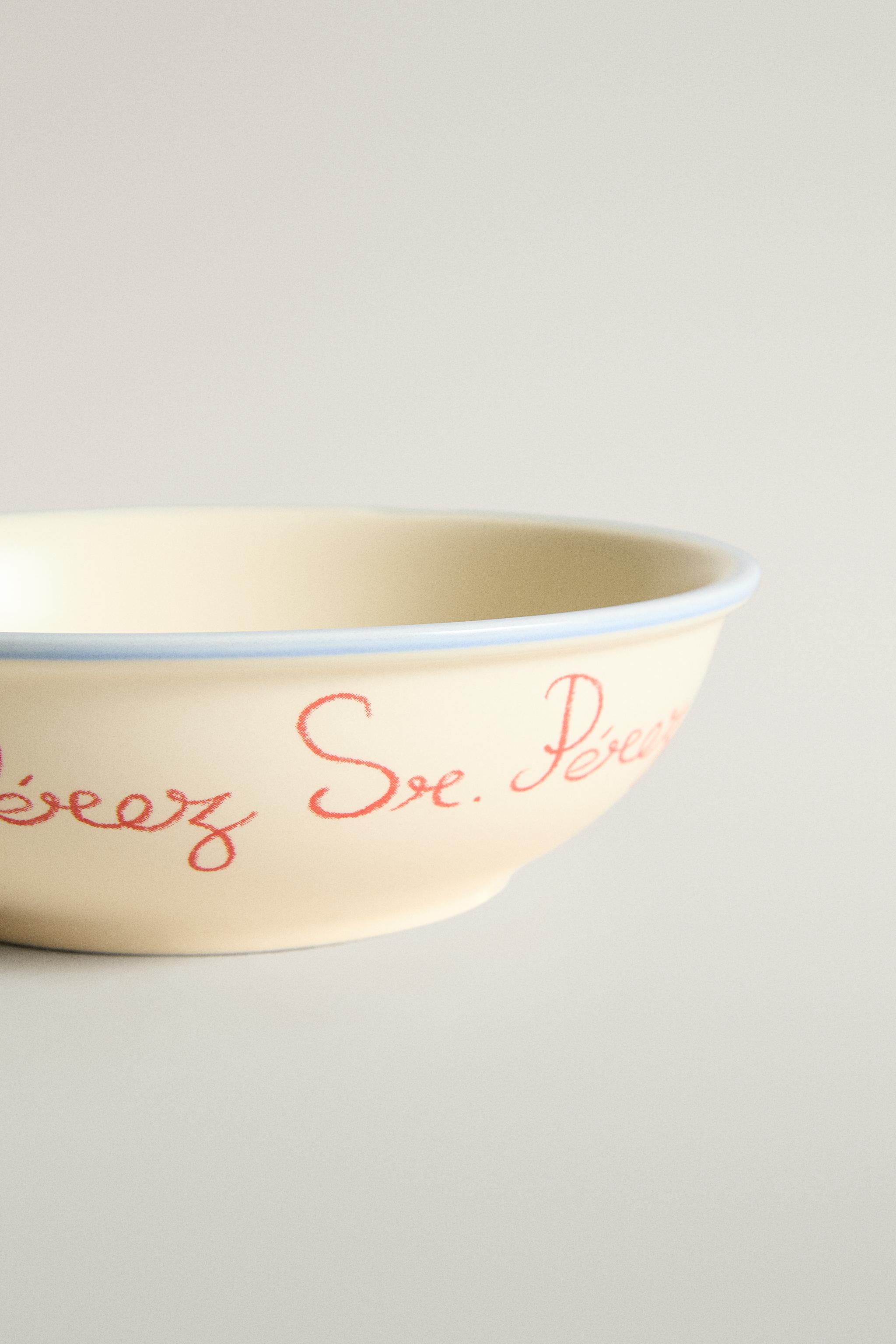 KIDS CERAMIC MR. PÉREZ BOWL