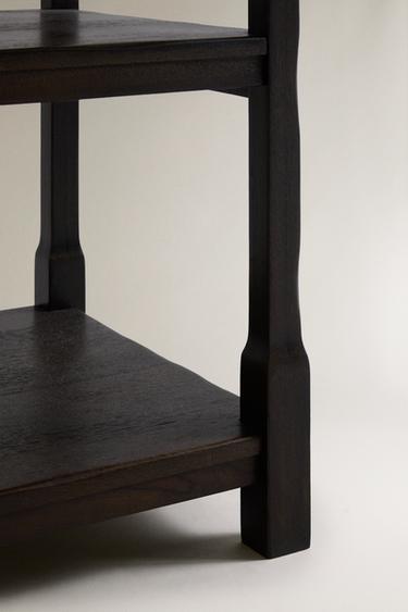 MEUBLE DE RANGEMENT EN BOIS DE MANGUIER - Marron foncé de Zara - Image 3