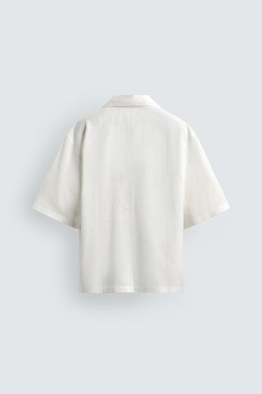 POLO BRODÉ FRUITS - Blanc de Zara - Image 7