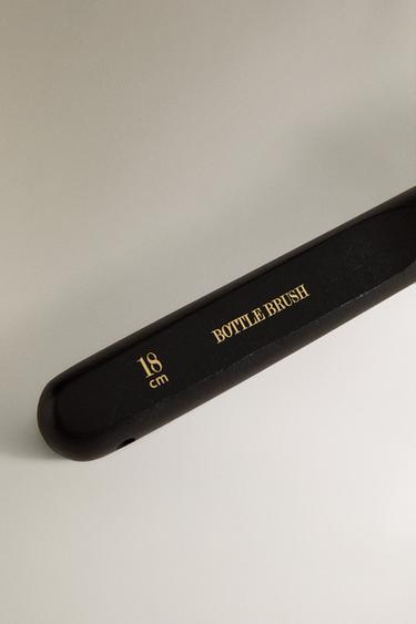 BROSSE EN BOIS POUR BOUTEILLES - Noir de Zara - Image 2