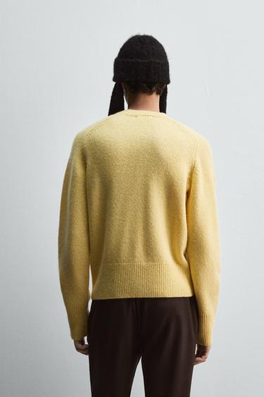 PULL EN LAINE PLUTO HARRY LAMBERT FOR ZARA X DISNEY - Jaune de Zara - Image 3
