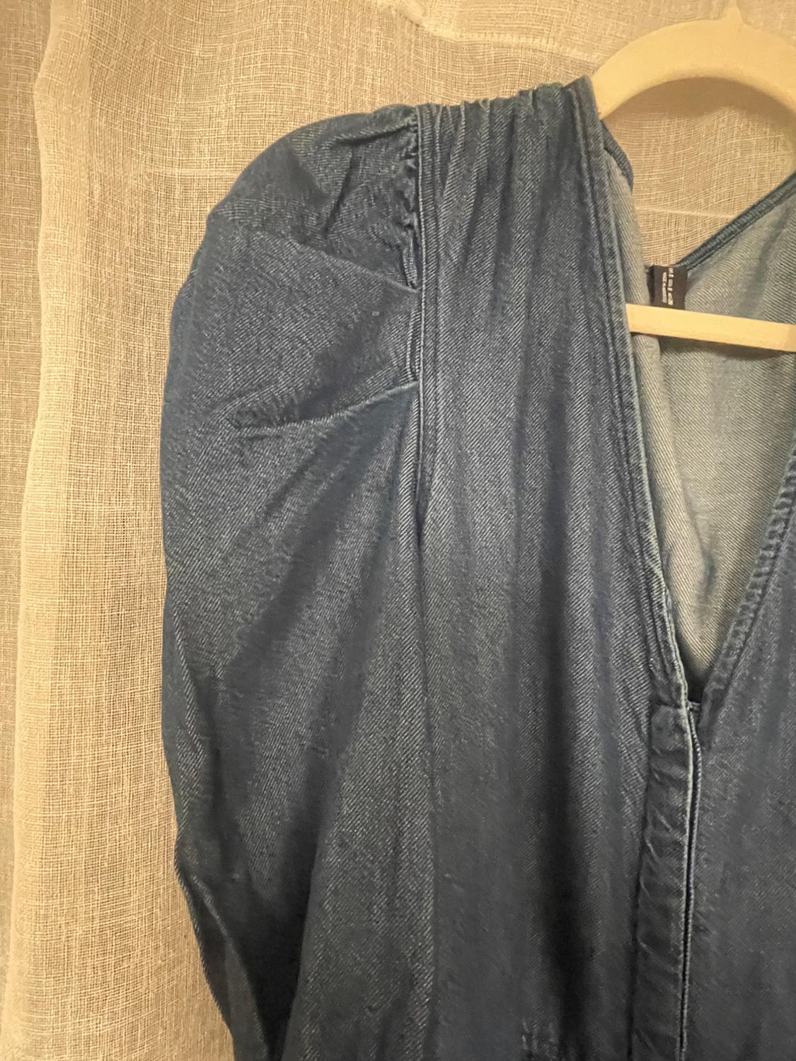 VOLUMINOUS DENIM JUMPSUIT - Image 4