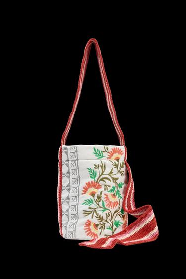 FANTASY FABRIC MINI BUCKET BAG - Multicoloured by Zara - Image 0