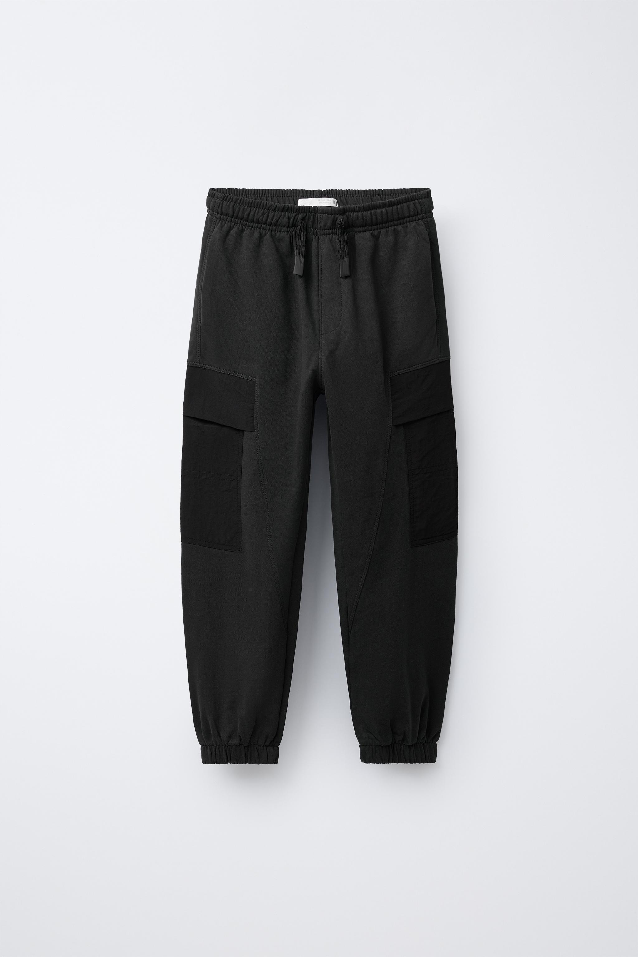 COMBINATION PLUSH JOGGER PANTS