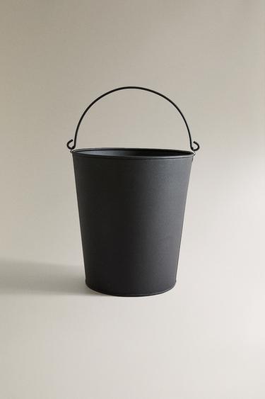 BALDE PARA CHAMINÉ - Marrom da Zara - Imagem 0