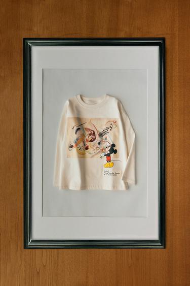 MICKEY MOUSE © DISNEY PRINTED T-SHIRT - Ecru by Zara
