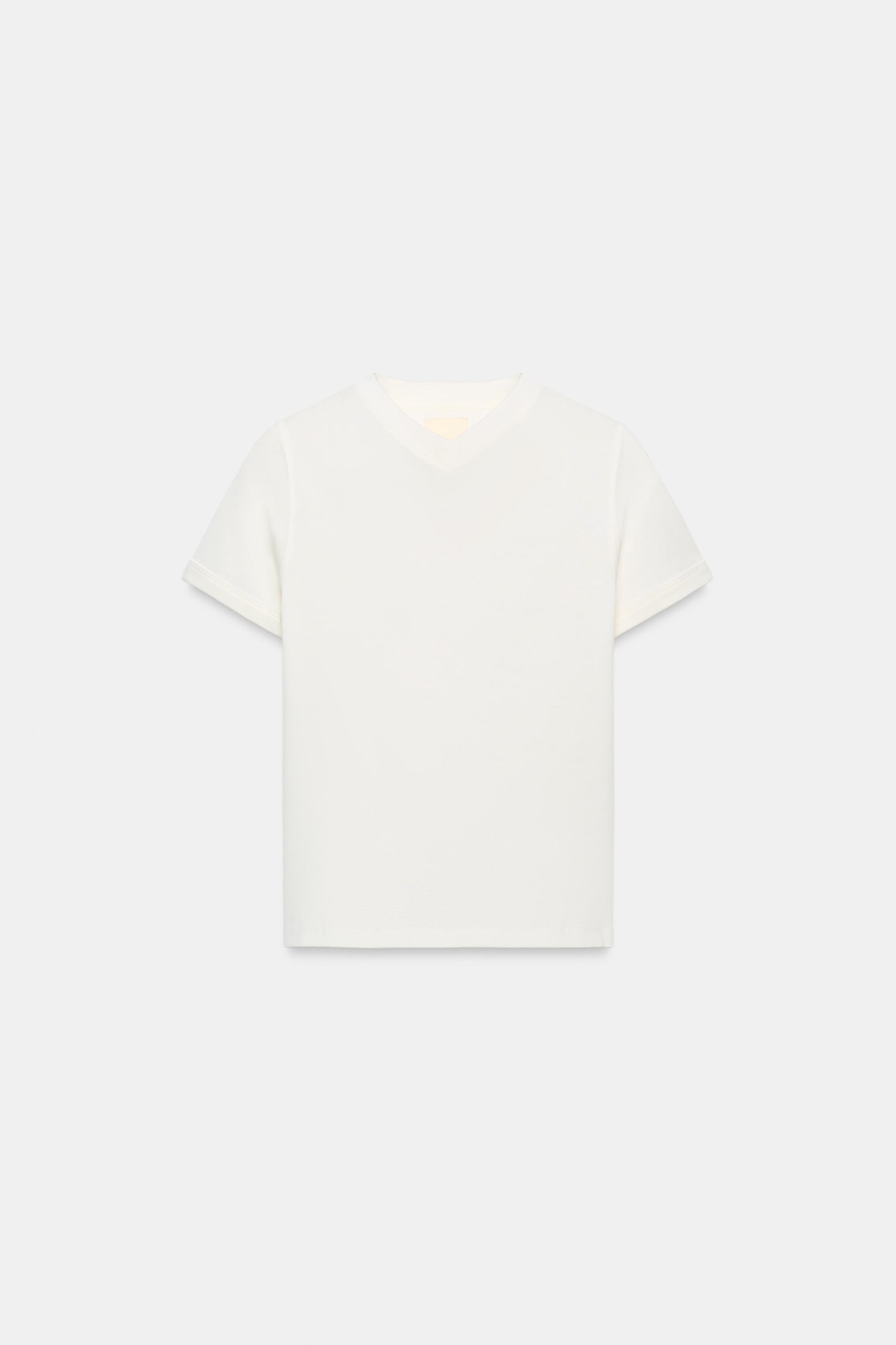 V-NECK T-SHIRT - thumbnail 3