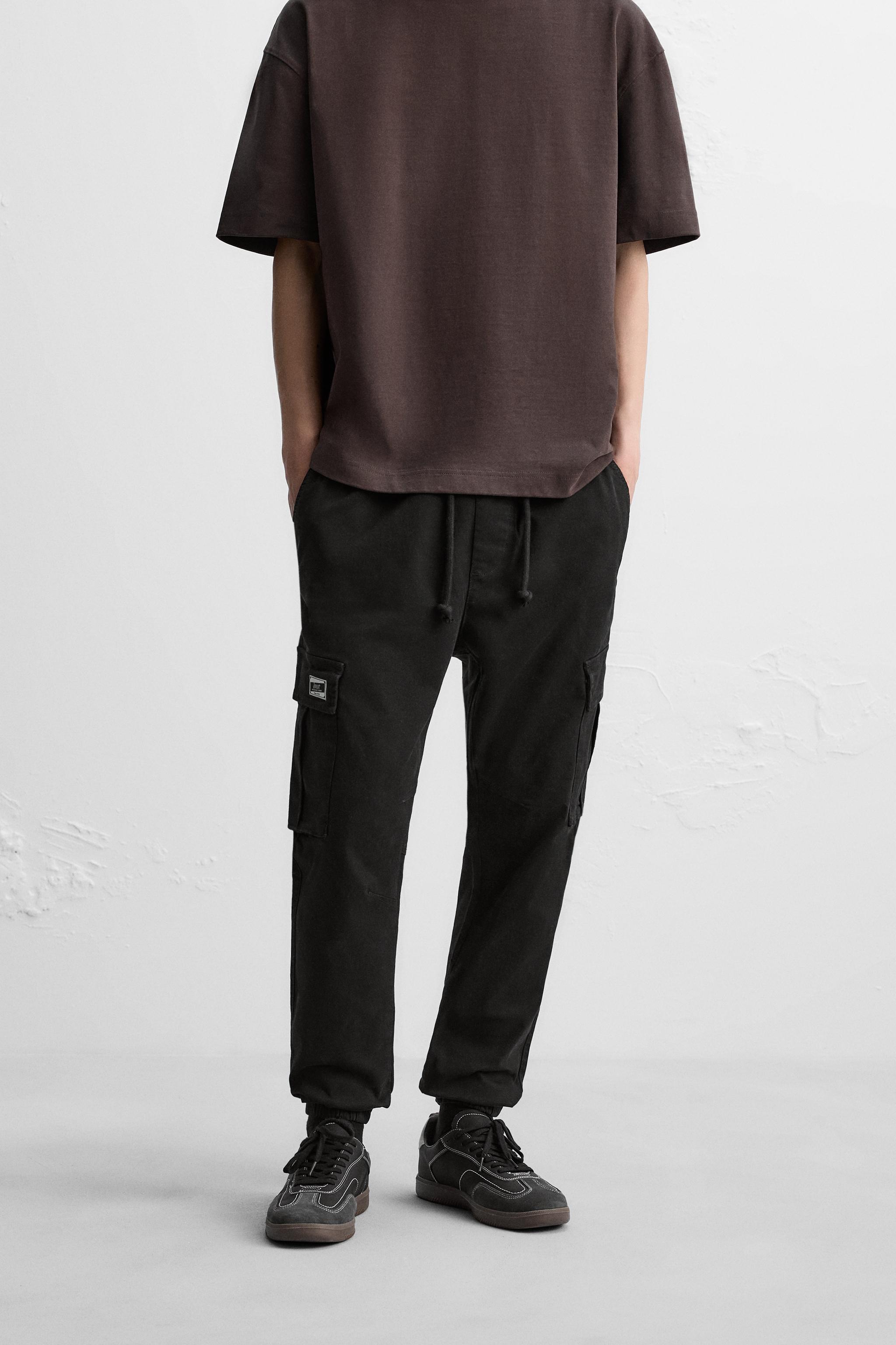 Pantalon Jogger Zara Rebajas Pantalones Hombre PANTALÓN CARGO