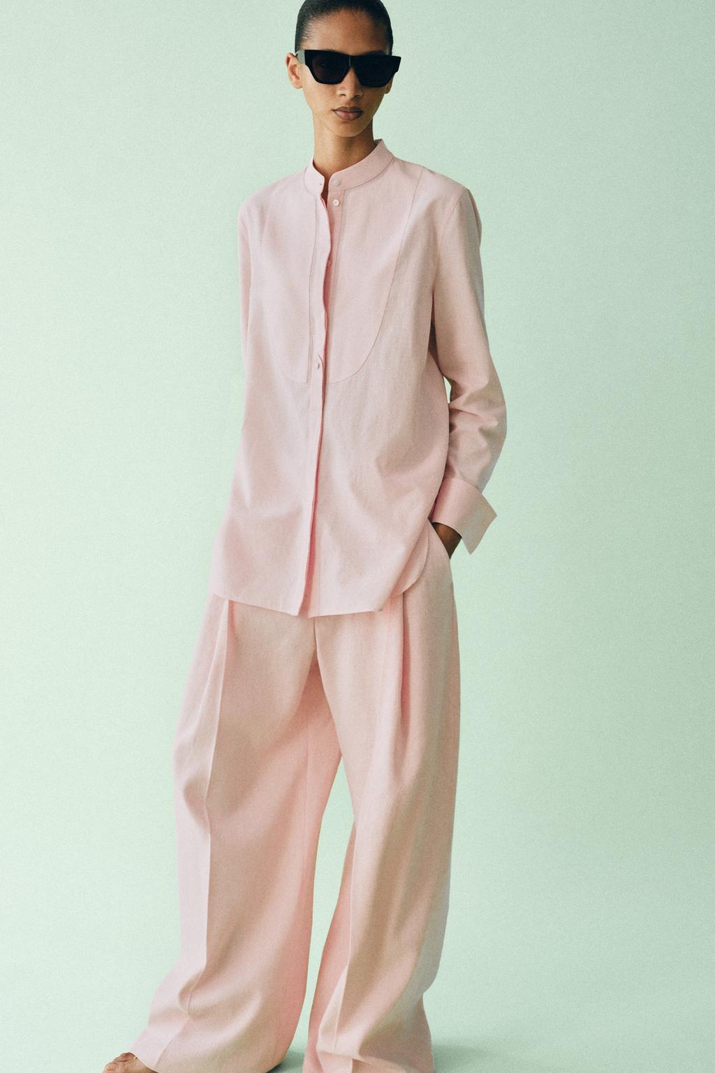 ZW COLLECTION PLEATED TROUSERS