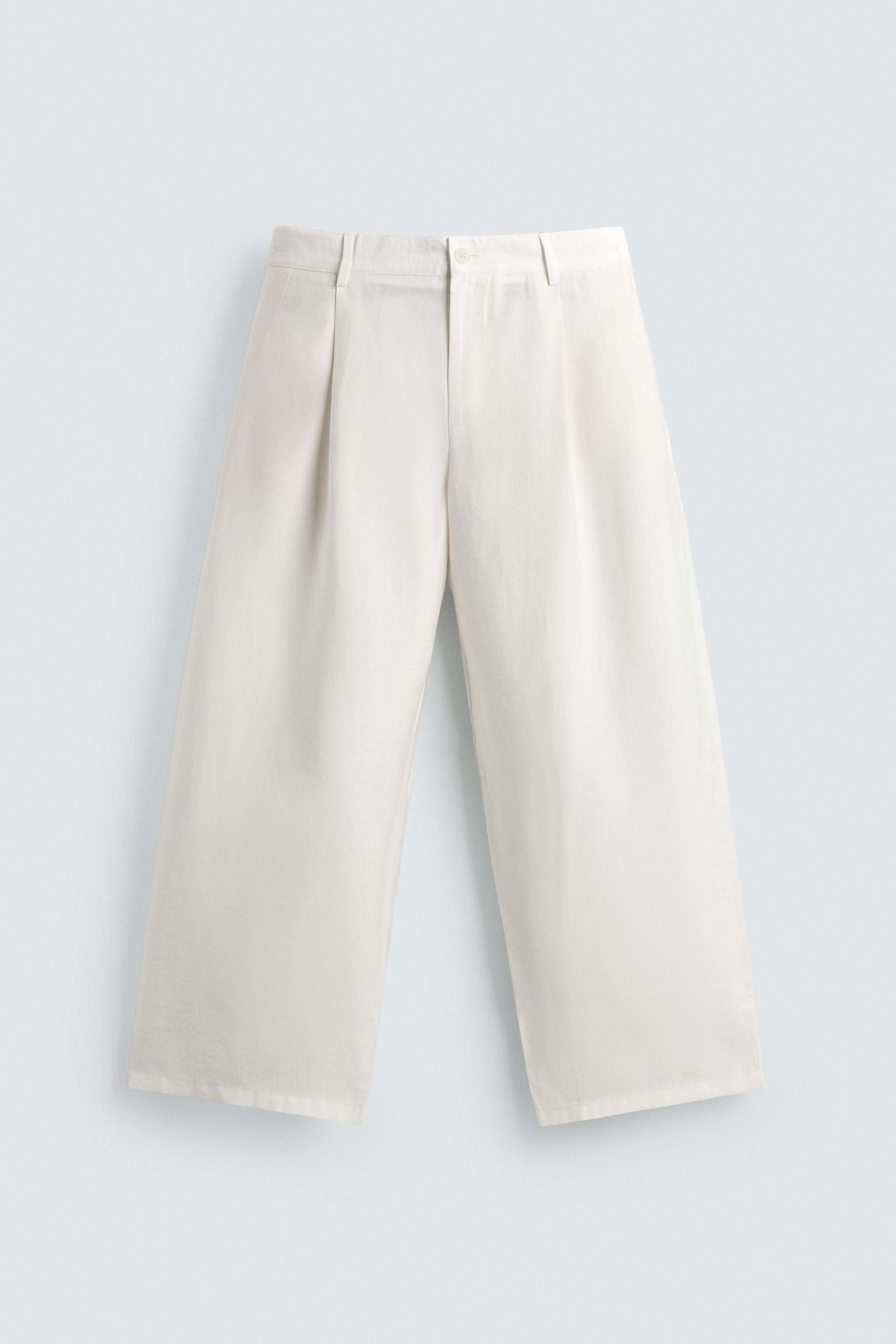 PANTALON FLUIDE À PLIS