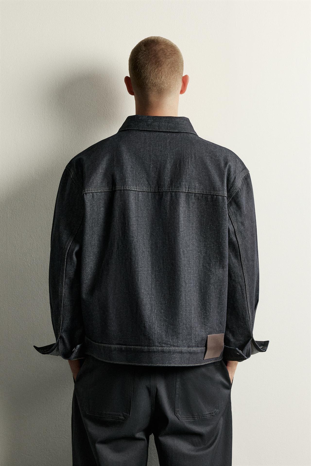 FIREMAN CLASP DENIM JACKET — Indigo