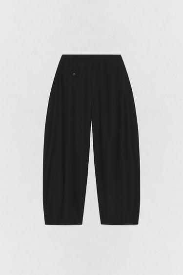 DARTED TROUSERS WITH WOOL SOSHIOTSUKI X ZARA - Black by Zara - Image 3