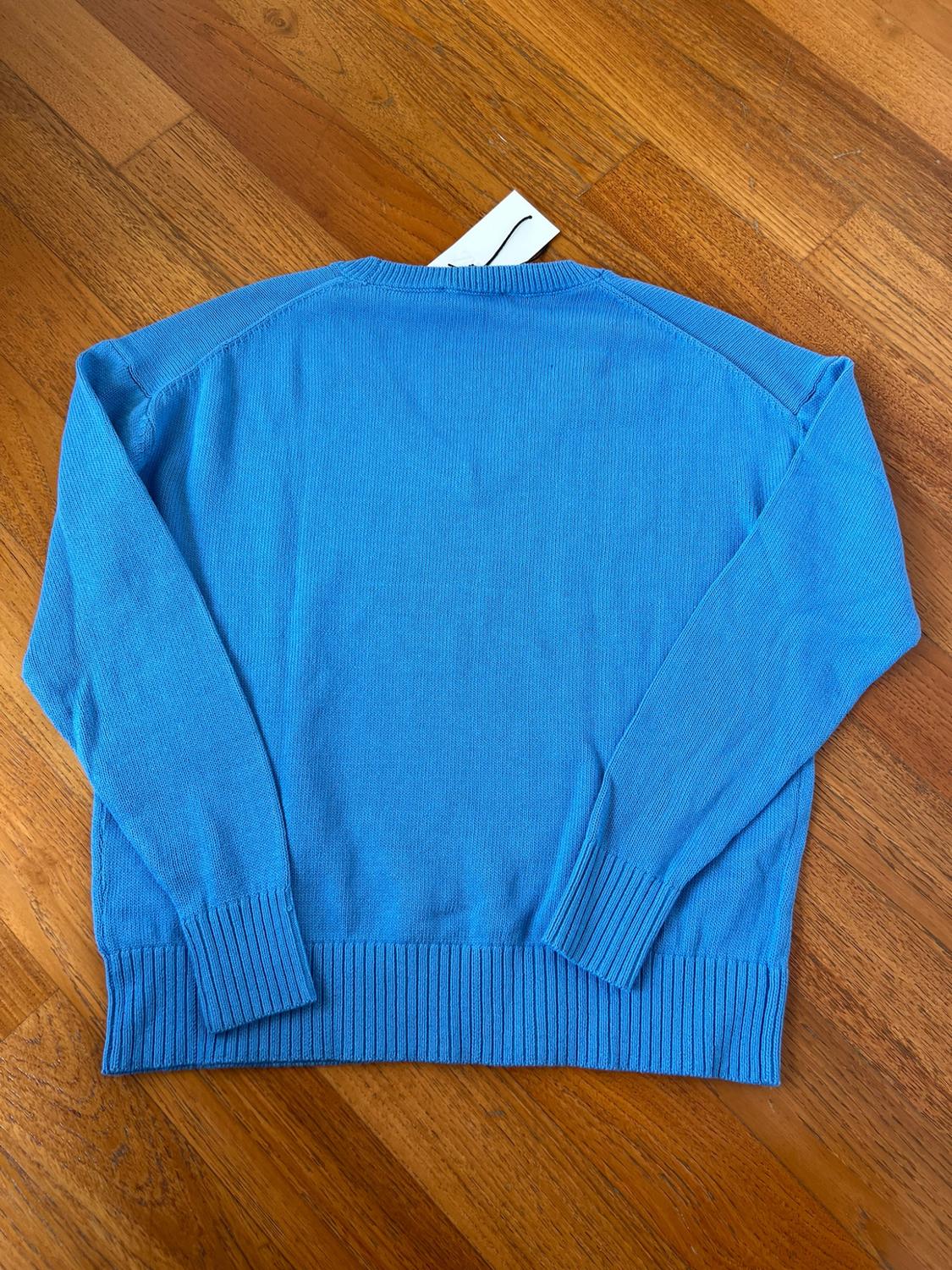 V-NECK KNIT JUMPER - Image 4