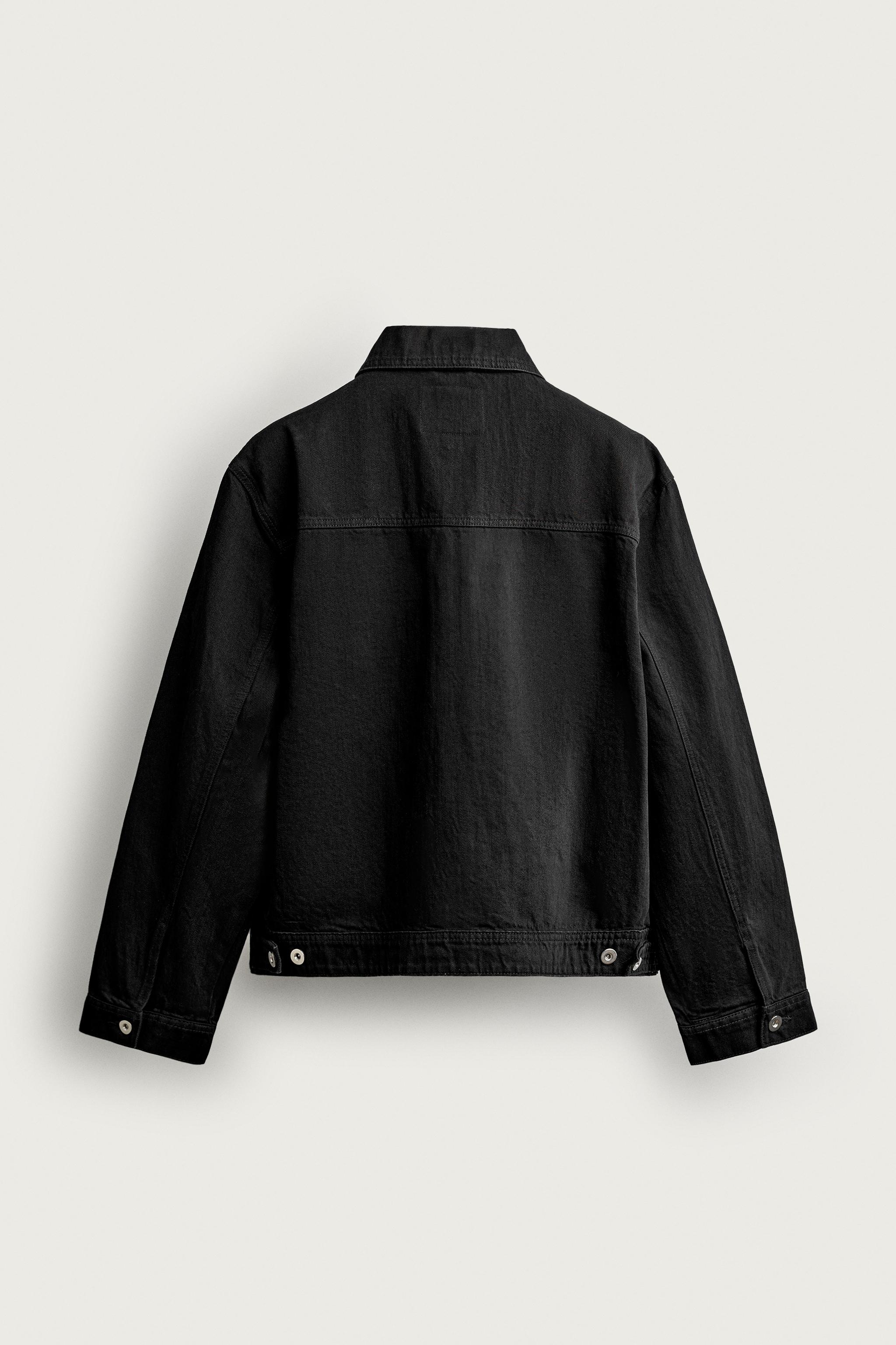 Blouson coupe décontractée avec rivets