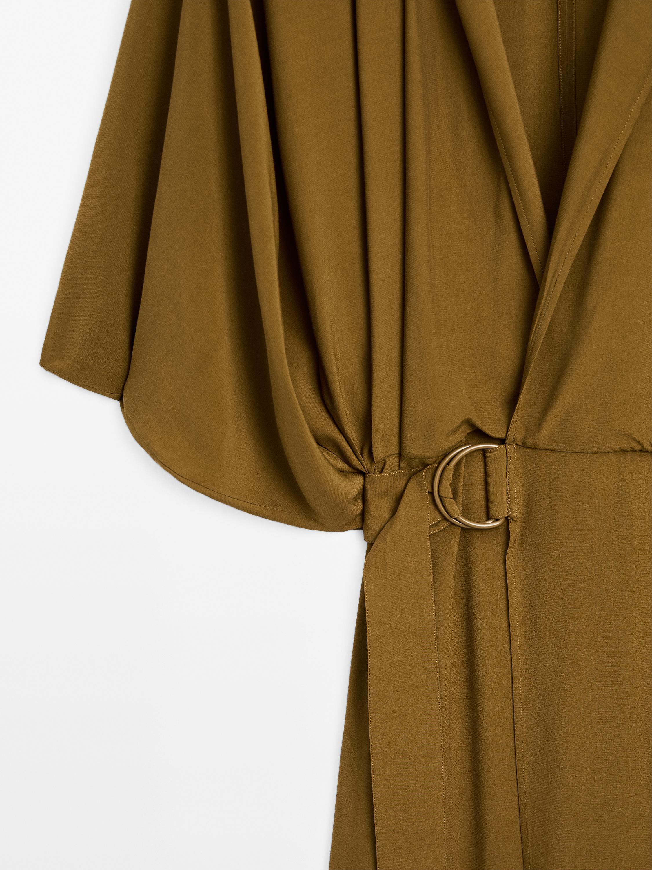 Robe portefeuille boucle