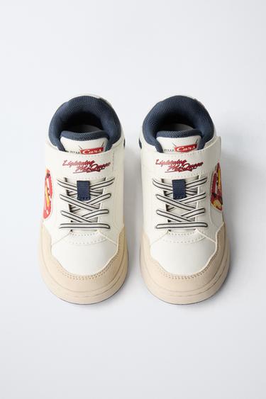 CARS LIGHTNING MCQUEEN © DISNEY HIGH-TOP SNEAKERS - White by Zara - Image 4