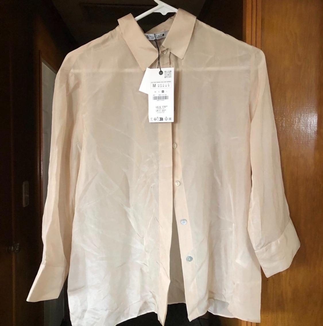 ZW COLLECTION 100% SILK SHIRT - Image 3