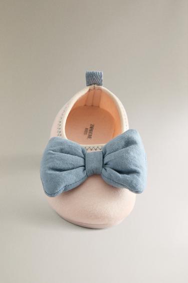 BALLERINE CHAUSSON NŒUD - Rosé de Zara - Image 4