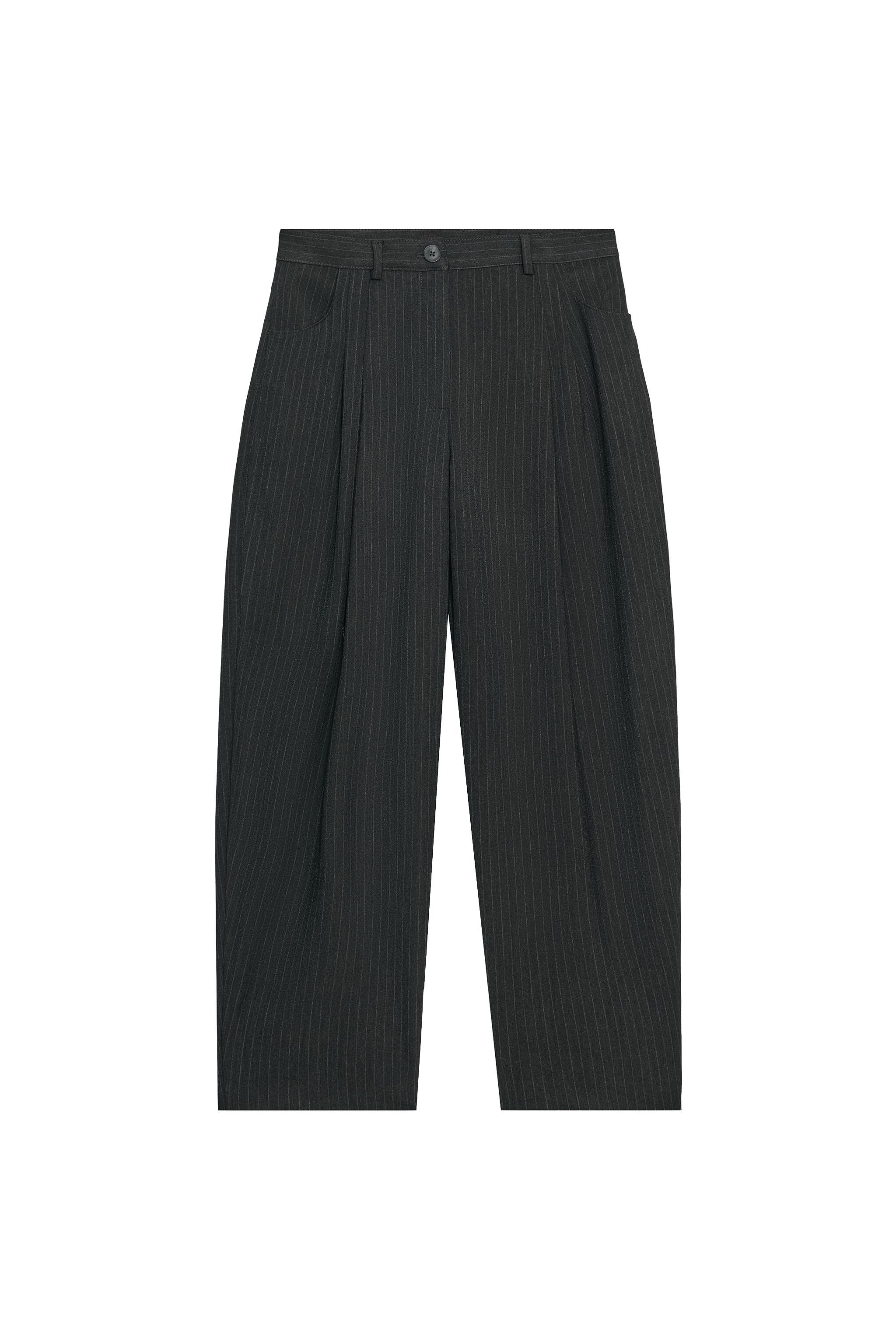 PANTALÓN BARREL RAYA DIPLOMÁTICA ZW COLLECTION