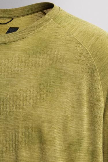 FIRST LAYER WOOL BLEND T-SHIRT - Oil by Zara - Image 10