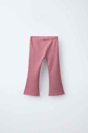LEGGING RIB FLARE - Morado de Zara - Imagen 0