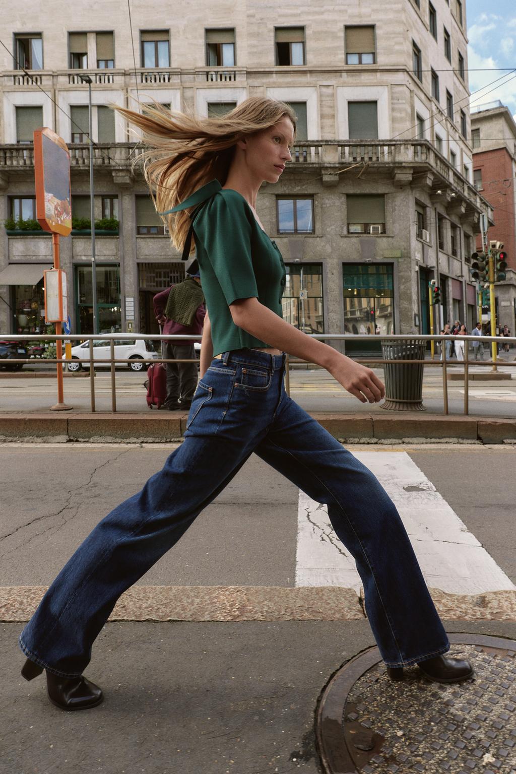 CHAQUETA PUNTO LAZOS HOMBROS