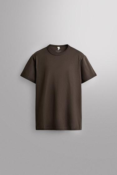 T-SHIRT RELAXED FIT HEAVYWEIGHT - Braun von Zara