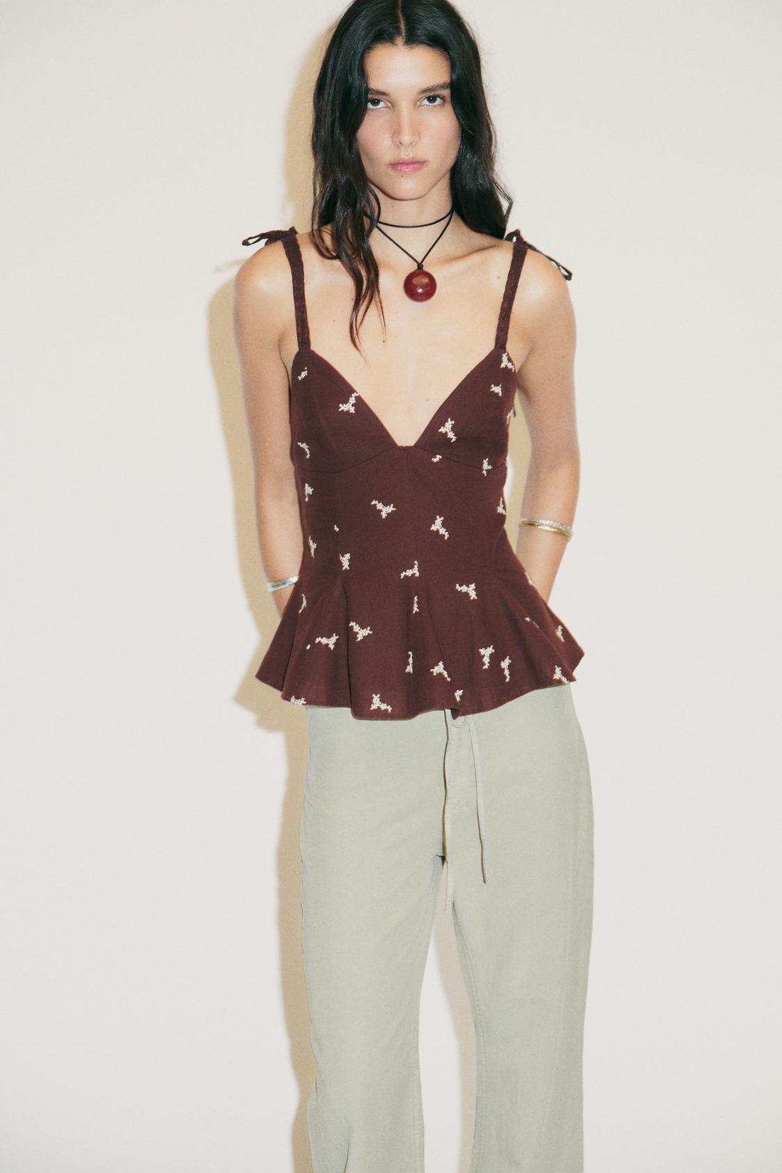 STRAIGHT PYJAMA TROUSERS