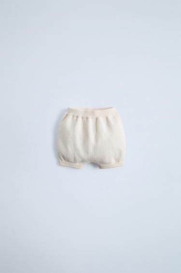KNIT BLOOMERS - Ecru by Zara - Image 0