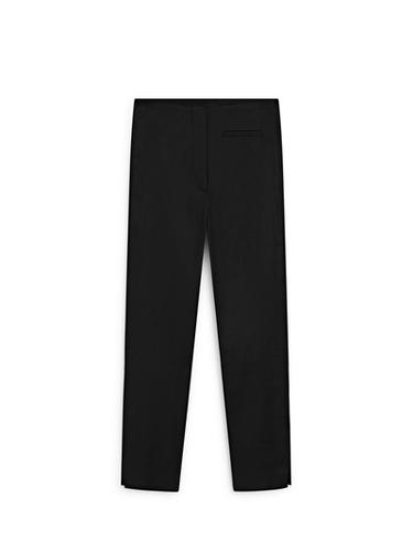 Zara Linen blend capris - Black