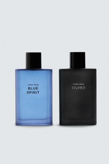 Zara boyanmış deri - MAN SILVER + BLUE SPIRIT EDT 2 X 90 ML (3.04 FL.OZ)