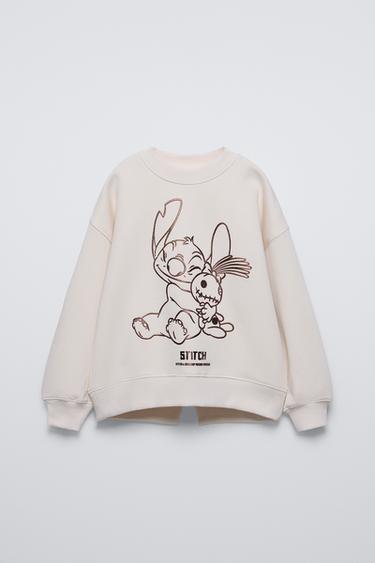 LILO & STITCH © DISNEY BRILLO SWEATSHIRT - råhvid fra Zara