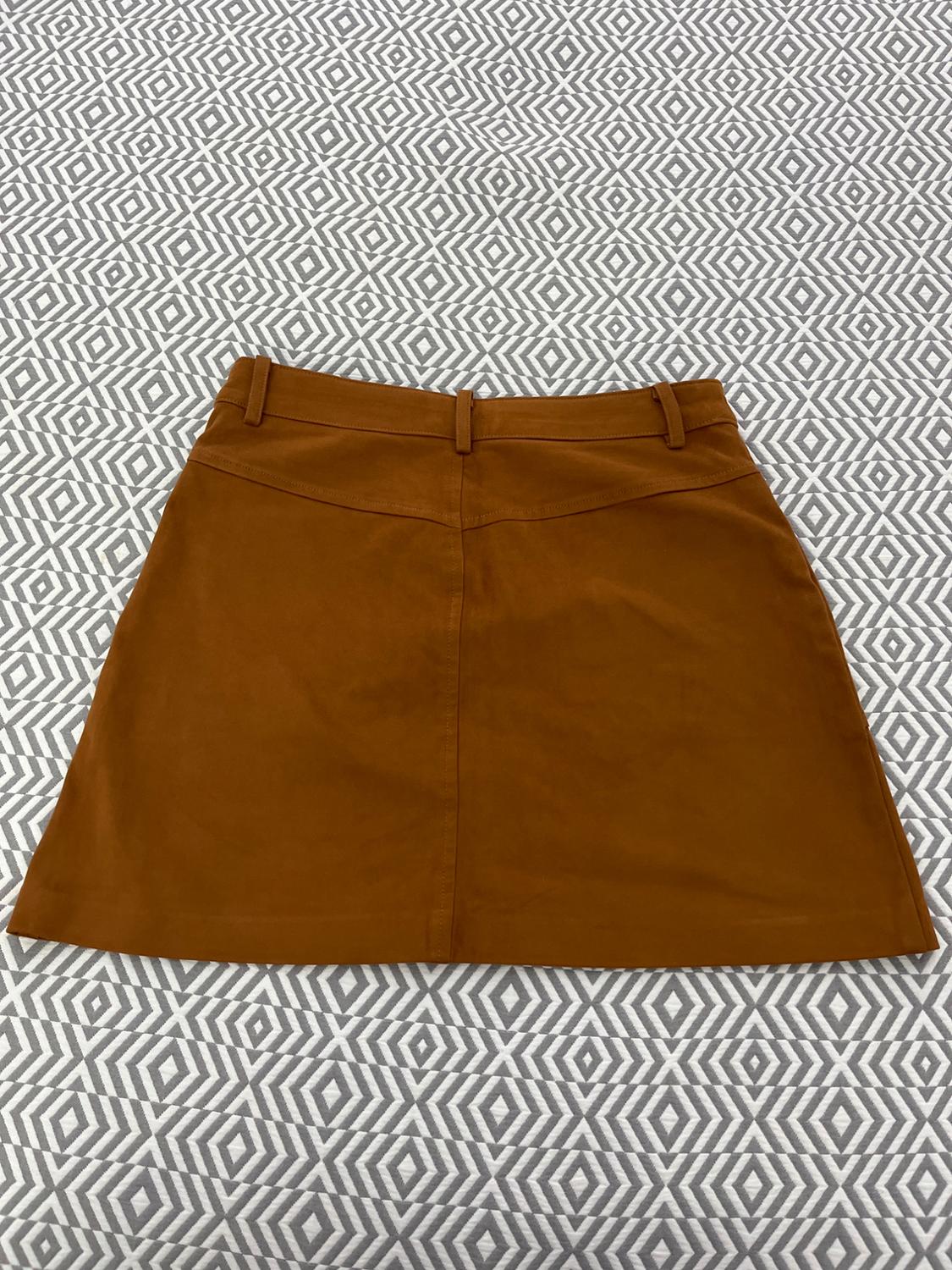 FAUX SUEDE MINI SKIRT - Image 2