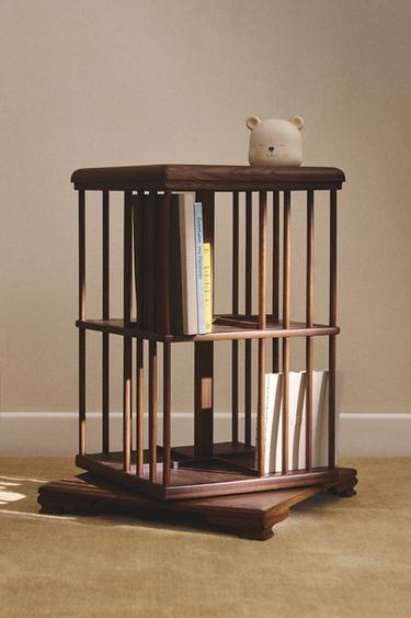 ESTANTE GIRATÓRIA - Castanho-escuro da Zara