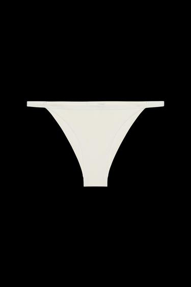 BIKINI BOTTOMS - Ecru by Zara - Image 0