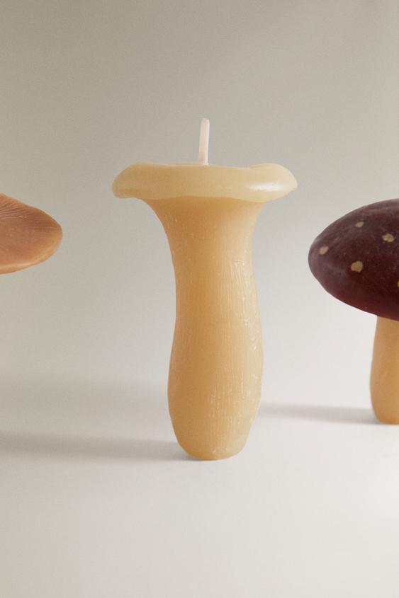 ENSEMBLE DE 5 BOUGIES PARFUMÉES EN FORME DE CHAMPIGNONS PUMPKIN SPICE - Orange moyen de Zara - Image 2