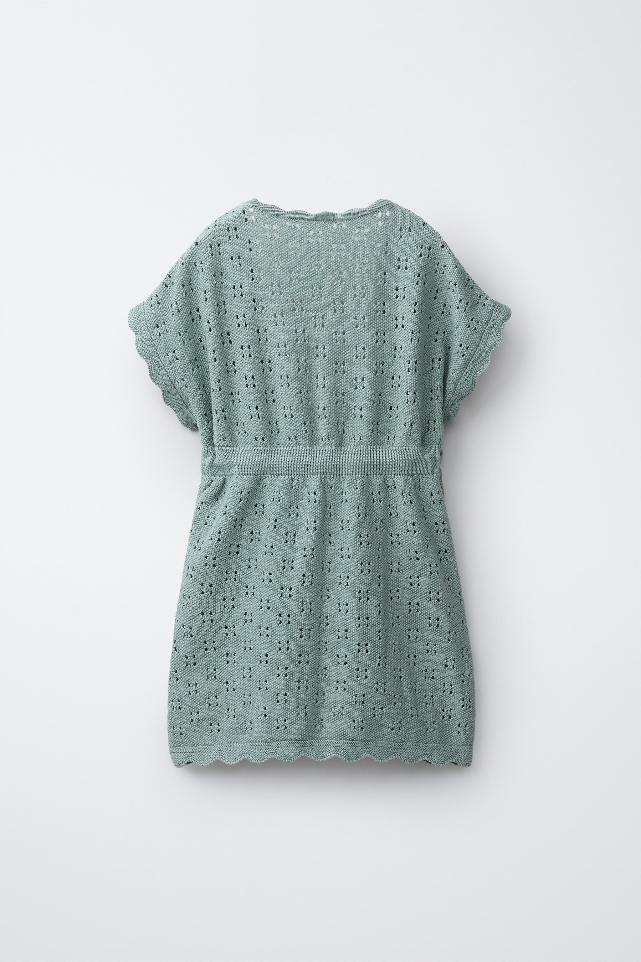 CROCHET KNIT CAFTAN